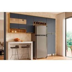 Imagem de Kit de Cozinha Completa 3 Peças Napoli Prime  ( 2 Armários + 1 Panelei