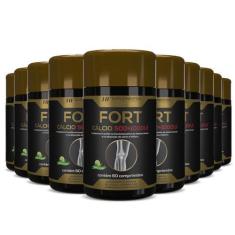 Imagem de 10x fort calcio 500+1000ui hf suplementos premium 60 comps