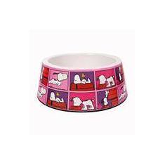 Imagem de Comedouro Zooz Pets Snoopy Quadpink para Cães - Tamanho G