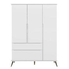 Imagem de Guarda Roupas 3 Portas E 2 Gavetas Infantil Unissex Retrô Melinda - Ph