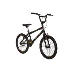 Imagem de Bicicleta Cross Infantil Aro 20 Preto Fosco Vellares