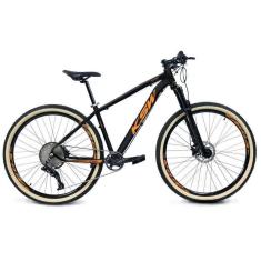 Imagem de  Bicicleta 29 Ksw Xlt 12v Freios Hidráulicos 1x12v Trava No Ombro Pneu Bege - Preto\Laranja