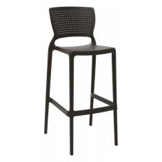 Imagem de Banqueta Safira Alta Bar Marrom Tramontina