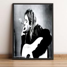 Imagem de Quadro decorativo Kurt Cobain Nirvana Vocalista
