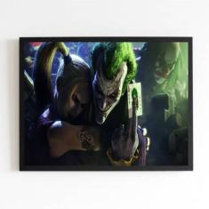 Imagem de Quadro Decorativo Coringa E Arlequina 45X34Cm