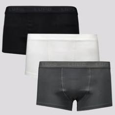 Imagem de Kit de 3 Cuecas Lupo Algodão Com Elastano