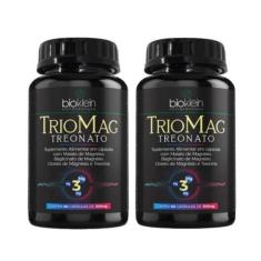 Imagem de Kit C2 Suplemento Alimentar Triomag Treonato C60  Bioklein