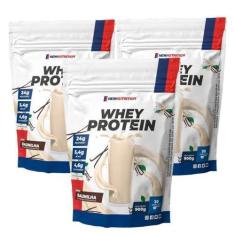 Imagem de 3X Whey Protein Concentrado 900G New Nutrition