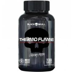 Imagem de Termogênico Thermo Flame (120 Tabletes) - Black Skull-Unissex
