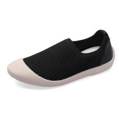 Imagem de Jueshanzj Sapatos casuais femininos respiráveis e confortáveis, Preto, 34