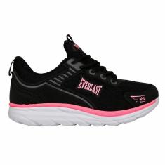 Imagem de Tênis Everlast Alpha Fem Preto / Rosa-Feminino