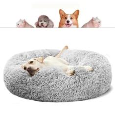 Imagem de CAMINHA DONUT NUVEM PET PELUCIA M REDONDA CAMA PELUCIADA NINHO CASINHA CASA COLCHONETE Cachorros E Gatos NUVEM FUNDO ANTIDERRAPANTE IMPERMEAVEL QUALIDADE PREMIUM 50CM (CARAMELO)