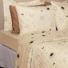 Imagem de Jogo De Lençol Essencialle Solteiro 3 Peças Sol E Lua