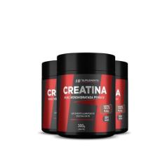 Imagem de 3X Creatina Em Pó 3G Pura Hf Suplements 300G