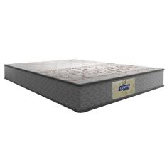 Imagem de Colchão Casal Molas Gazin Flora Cinza/branco 138x188x22cm Até 110 Kg Por Pessoa Cinza