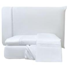 Imagem de Jogo De Lençol Solteiro Infinito 300 Fios 3 Peças - Dona Zezé