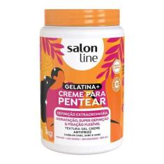 Imagem de Creme Para Pentear Com Gelatina Definição Extraordinaria 1Kg - Salon L
