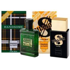 Imagem de Perfume Billion For Men + Handsome Verde - Paris Elysees 100ml