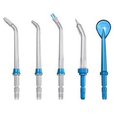 Imagem de Bicos Multilaser para Irrigador Oral Clearpick com 5 Modelos - HC066, Multilaser, HC066, Azul e Branco
