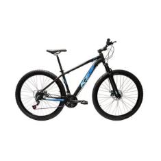 Imagem de Bicicleta Aro 29 Ksw Xlt 24v Freios Hidráulicos Garfo Suspensão Mtb - Preto/Azul