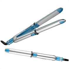 Imagem de Chapinha modeladora cabelo mulher homem 110v - azul - 110v