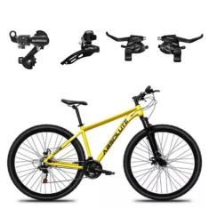 Imagem de Bicicleta Aro 29 21v Absolute Nero 5 Câmbios e trocador Shimano, Azul,