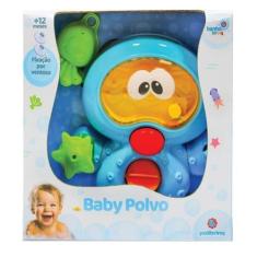 Imagem de Bichinho para Banho Baby Polvo Piscina Cascata de Agua - POLIBRINQ