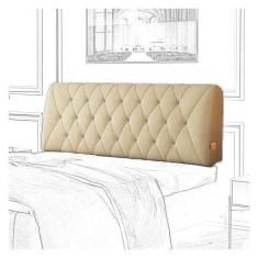 Imagem de Travesseiro de cabeceira, cabeceira e cabeceira, almofadas de leitura, tecido de microfibra, encosto grande, estofado, janela de sacada para hotel e hospital, 7 cores, personalizável (branco, 200 x 60