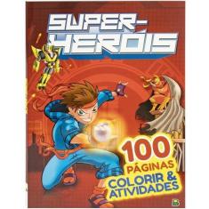 Imagem de Livro - Colorir & Atividades: Super-heróis