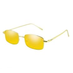 Imagem de Óculos de Sol unissex Quadrado Pequeno Geek Retro Vira lata wear