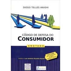 Imagem de Código de Defesa do Consumidor - Anotado - Akashi, Diogo Telles - 9788589917735