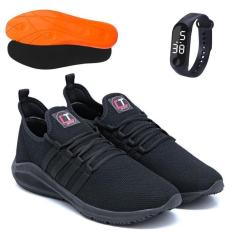 Imagem de Tênis Feminino Caminhada Academia Com Palmilha Gel + Relógio-Feminino