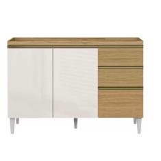 Imagem de Balcão De Cozinha Clara 120Cm Aracama/Off White