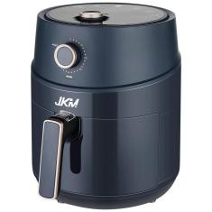 Imagem de Fritadeira Elétrica Air Fryer 3,5L com Cesta Antiaderente e Controle de Temperatura, 110V 1500W, JKM, Azul Marinho