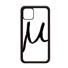 Imagem de Capa com silhueta grega Mu preta para iPhone 11 Pro Max para Apple Mobile Case Shell