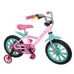 Imagem de Bicicleta Infantil de Alumínio Aro 14 De 4 a 6 Anos Feminina FirstPro
