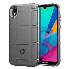 Imagem de Capa para Huawei Honor 8S, capa de material de fibra de carbono, suave antiderrapante, macia, anti-impressões digitais, capa totalmente protetora para Huawei Honor 8S