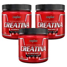 Imagem de Kit 3x Creatina monohidratada 300g Integralmedica
