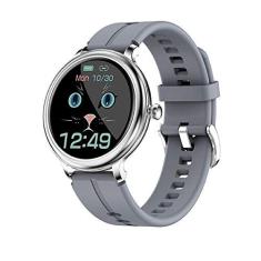 Imagem de Relógio Inteligente Unissex Smartwatch À Prova D' Água MELANDA IP68 Pulseira Coração Pressão Arterial Taxa Múltipla Esporte (Prata)