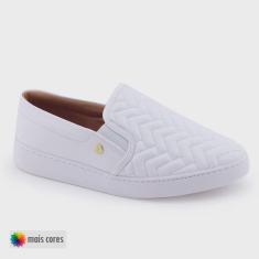 Imagem de Tênis Slip On Vizzano Feminino Casual 1214 1010 Com Elástico