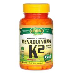 Imagem de Menaquinona - Vitamina K2 500Mg 60 Cáps - Unilife