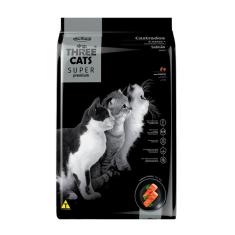 Imagem de Ração Gatos Three Cats Super Castrados Salmão 3Kg