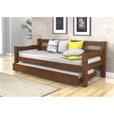 Imagem de Bicama madeira - reta confort