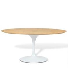 Imagem de Mesa Saarinen Oval Freijó 160x90cm - Base 