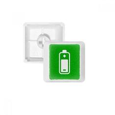 Imagem de Kit de atualização para jogos com teclado mecânico PBT da Charge Green Square Warning Mark
