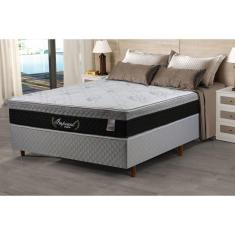 Imagem de Cama Box Cristalflex Casal 138x188x60cm Molas Supotcoil
