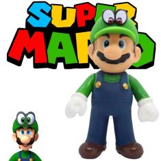 Imagem de Boneco Luigi Super Mario Para Colecionador Presente Perfeito