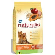 Imagem de Ração Naturalis Cães Adultos Pequeno Porte Peru, Frango E Frutas 8Kg