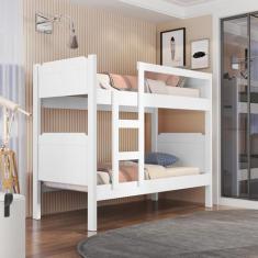 Imagem de Cama Beliche Solteiro Flora Adulto Lançamento Com Escadas - Home A.S