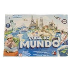 Imagem de Jogo De Tabuleiro Volta Ao Mundo Brinquedos Toia - 12192